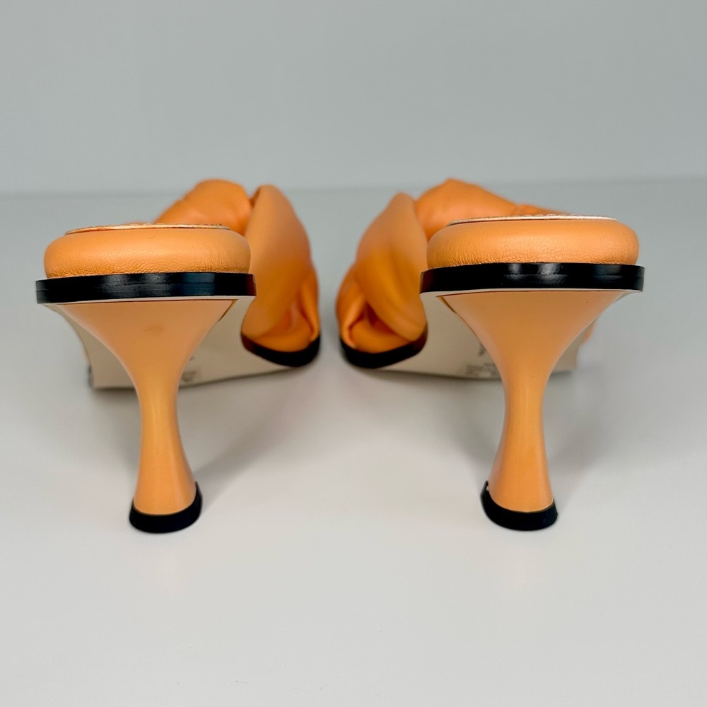 Circus Sam Edelman Orange Sim Square Toe Heel Sandal - Picture 3 of 10